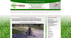Desktop Screenshot of green-surface-solutions.com